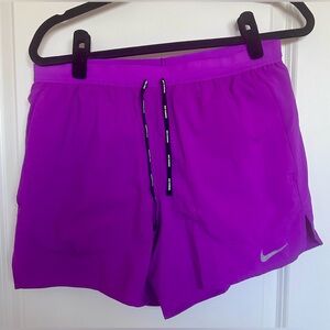 Nike Dri-Fit Purple Running Shorts